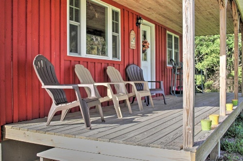 Rural Farmhouse Cabin on 150 Private Wooded Acres! image 2