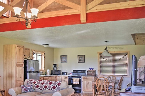 Rural Farmhouse Cabin on 150 Private Wooded Acres! image 8